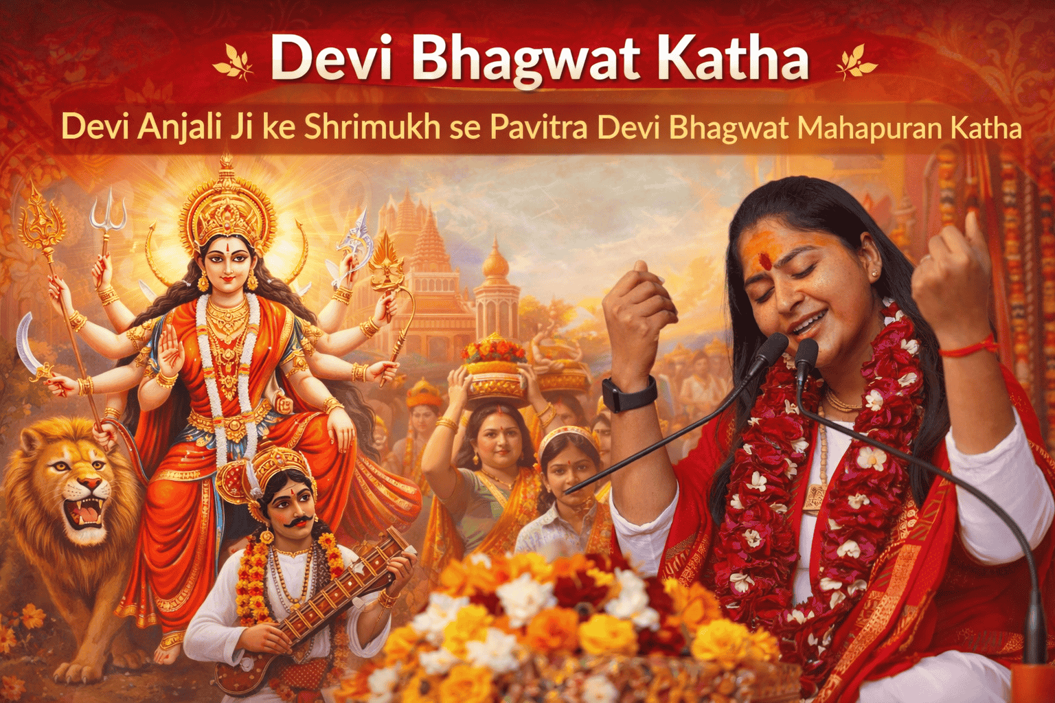 Devi Bhagwat Mahapuran Katha by Devi Anjali Ji