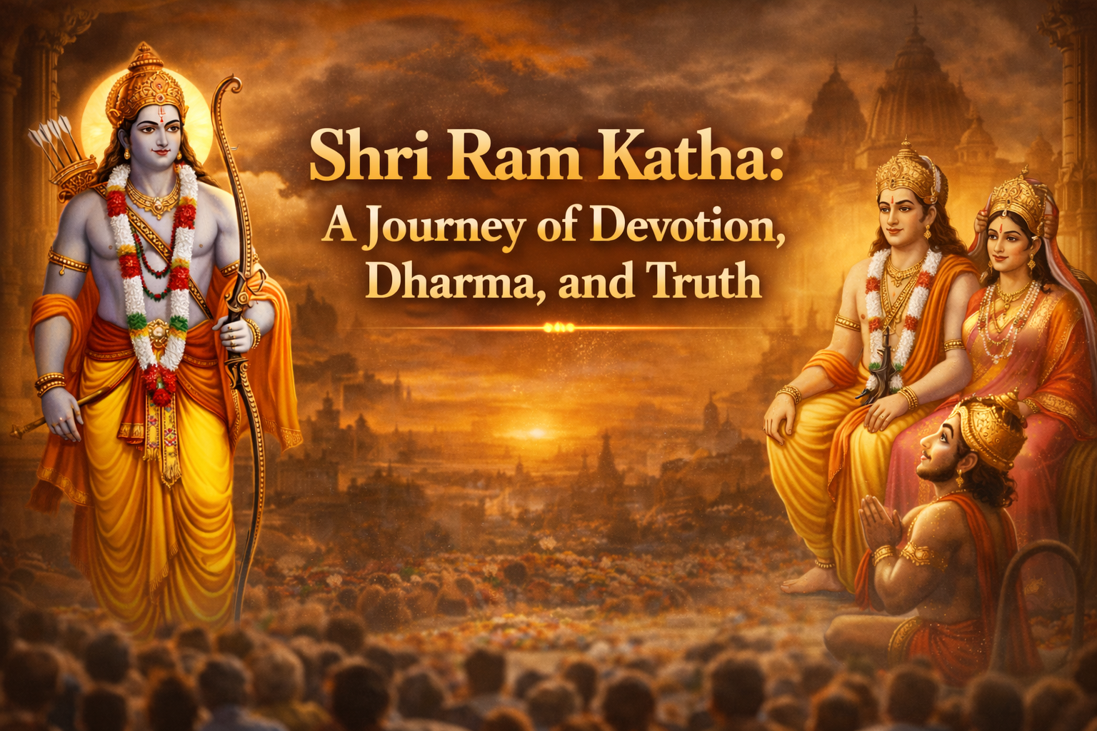 Shri Ram Katha: A Journey of Devotion, Dharma, and Truth