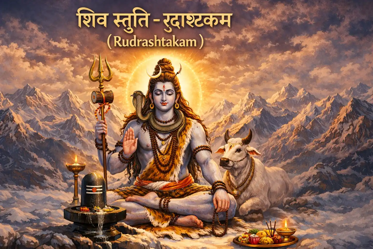 शिव स्तुति – रुद्राष्टकम (Rudrashtakam)